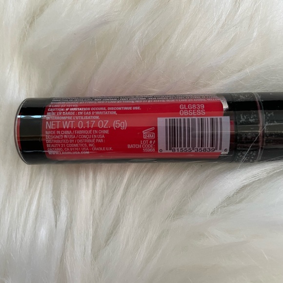Women's Red Lip Gloss, New - Picture 3 of 4